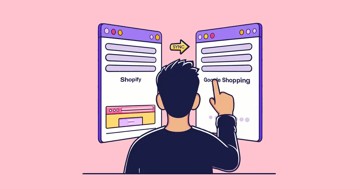 Automatic synchronization of product feeds from Shopify and Google Shopping