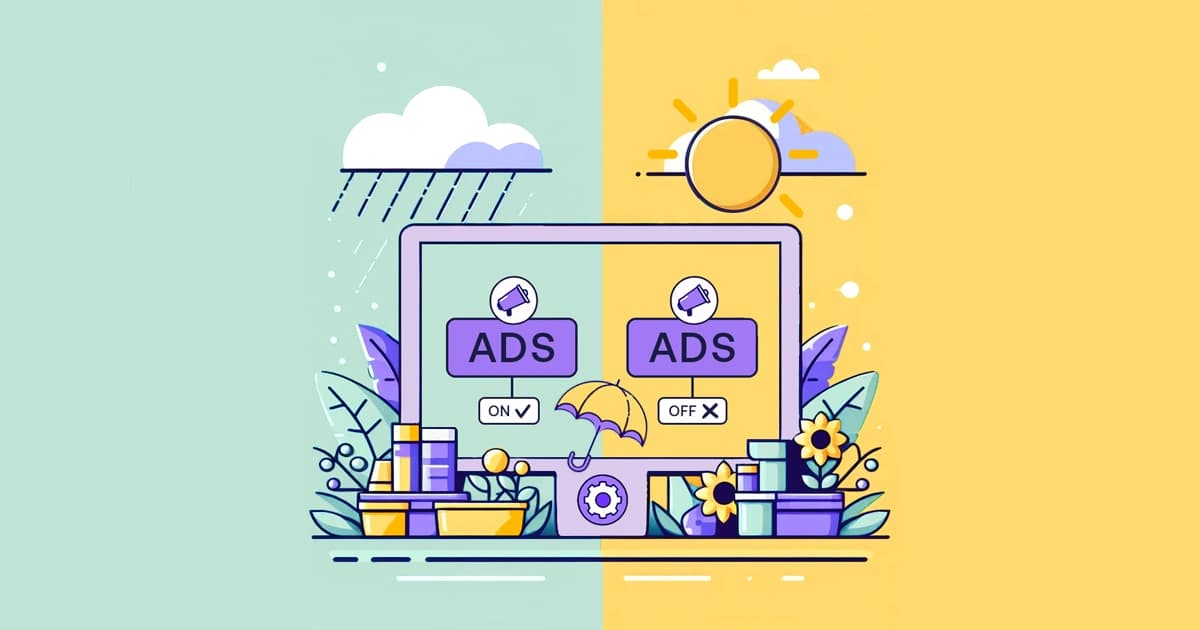 Weather-based Ads through Marketing Automation